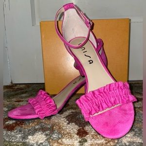 Unisa Undiara Pink Ankle Strap Heels